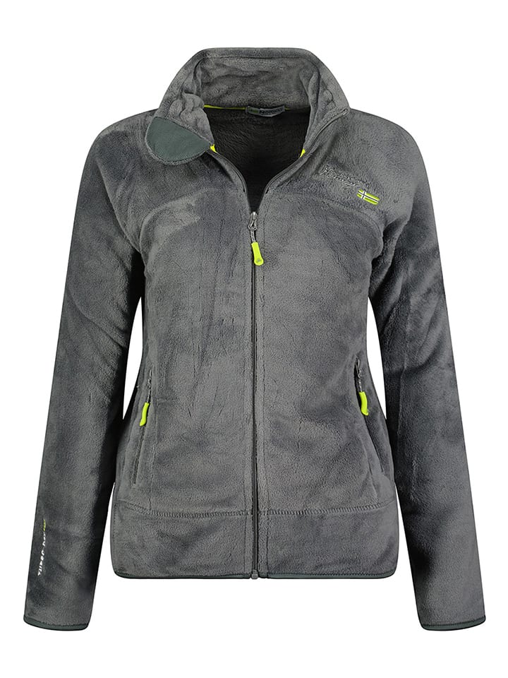 Geographical Norway Kurtka polarowa "Upaline" w kolorze antracytowym rozmiar: 140