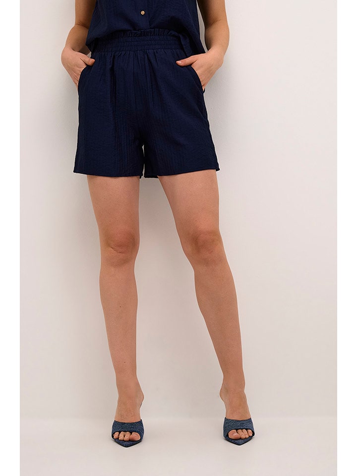 Kaffe Szorty w kolorze granatowym rozmiar: 38