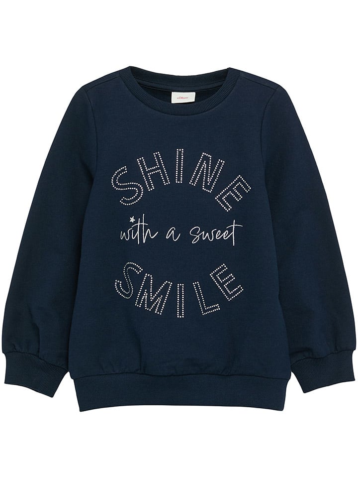 s.Oliver Bluza w kolorze granatowym rozmiar: 92/98