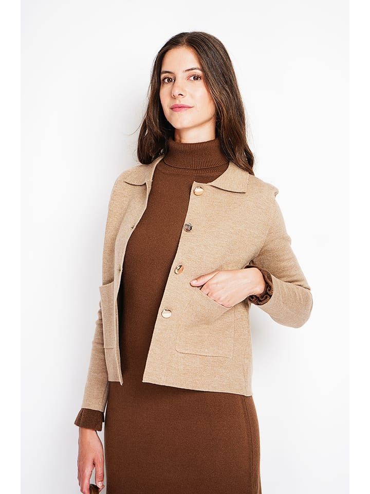 William de Faye Kurtka koszulowa w kolorze karmelowym rozmiar: 38