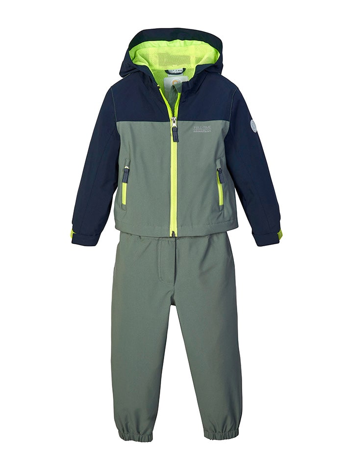 First Instinct by Killtec 2-częściowy zestaw przeciwdeszczowy "First Instinct" w kolorze khaki rozmiar: 110/116