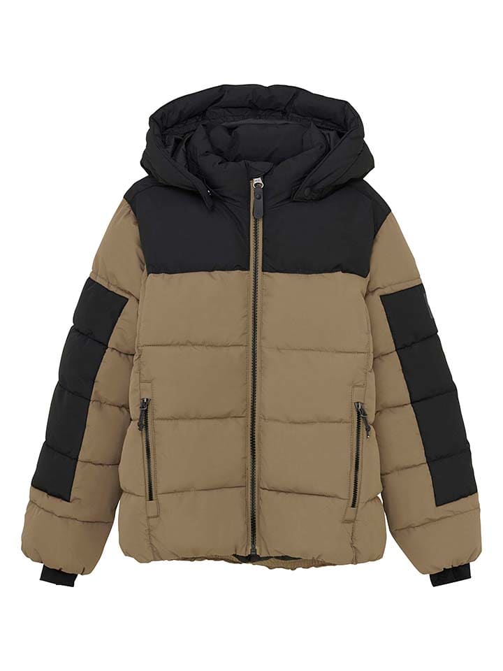 Color Kids Kurtka pikowana w kolorze jasnobrązowym rozmiar: 122