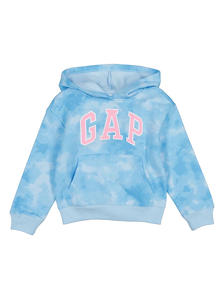 GAP Bluza w kolorze błękitno-białym rozmiar: 110