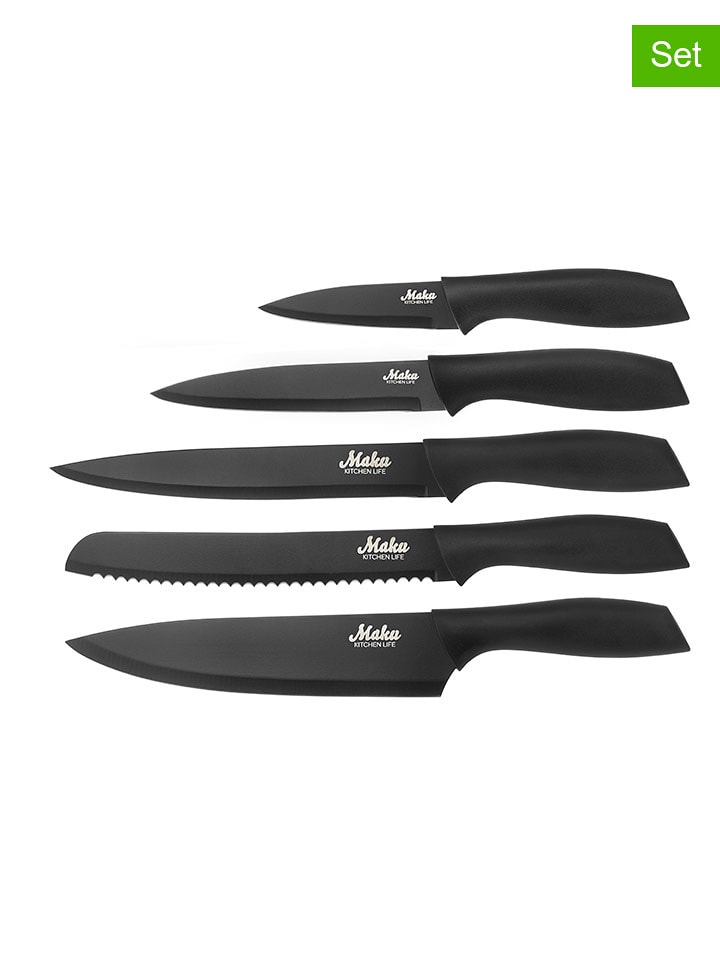 Maku Noże (5 szt.) w kolorze czarnym rozmiar: onesize