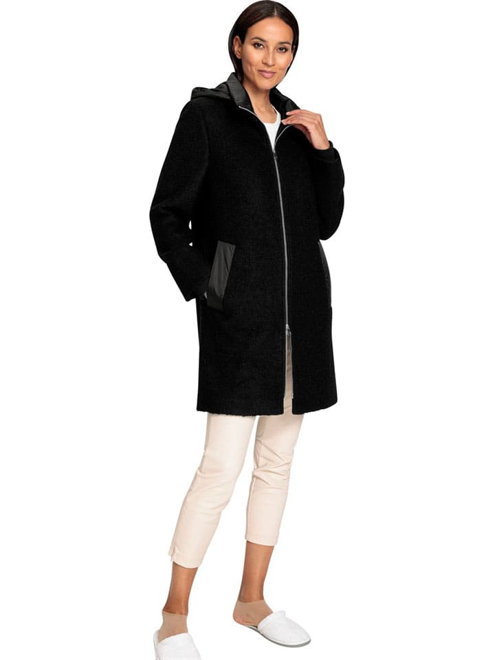 Heine Płaszcz przejściowy w kolorze czarnym rozmiar: 34