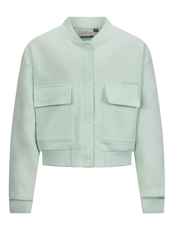 Retour Bluza "Ivette" w kolorze miętowym rozmiar: 122/128