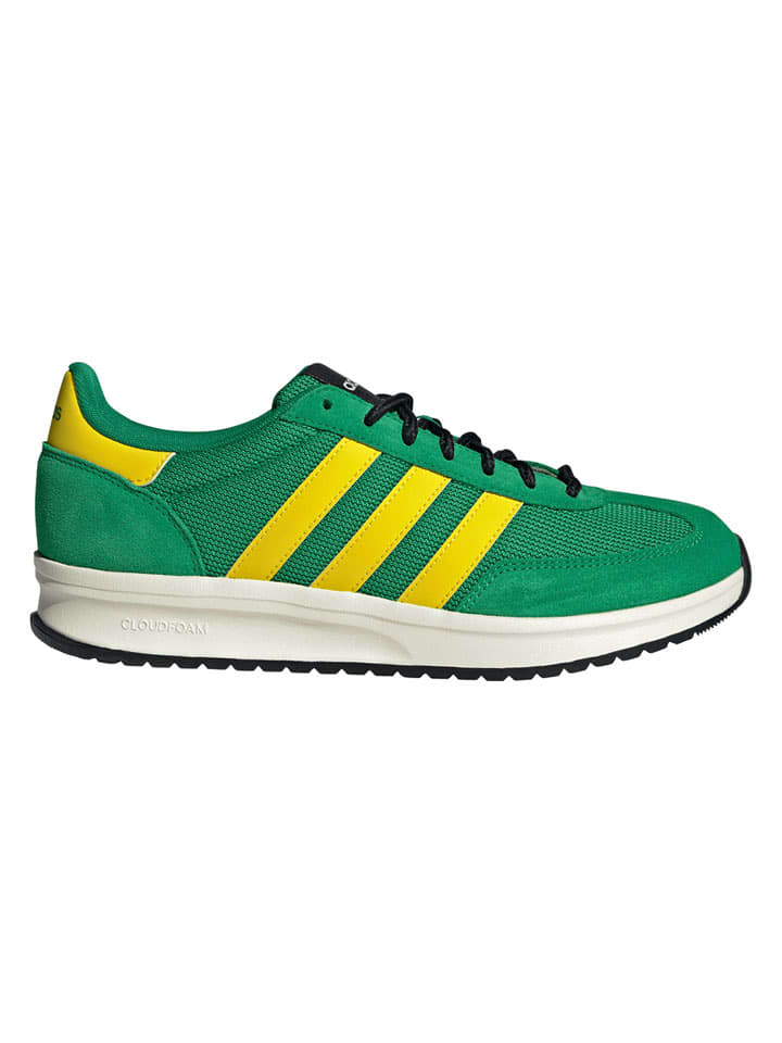 adidas Skórzane buty "RUN 70s" w kolorze zielono-żółtym do biegania rozmiar: 44