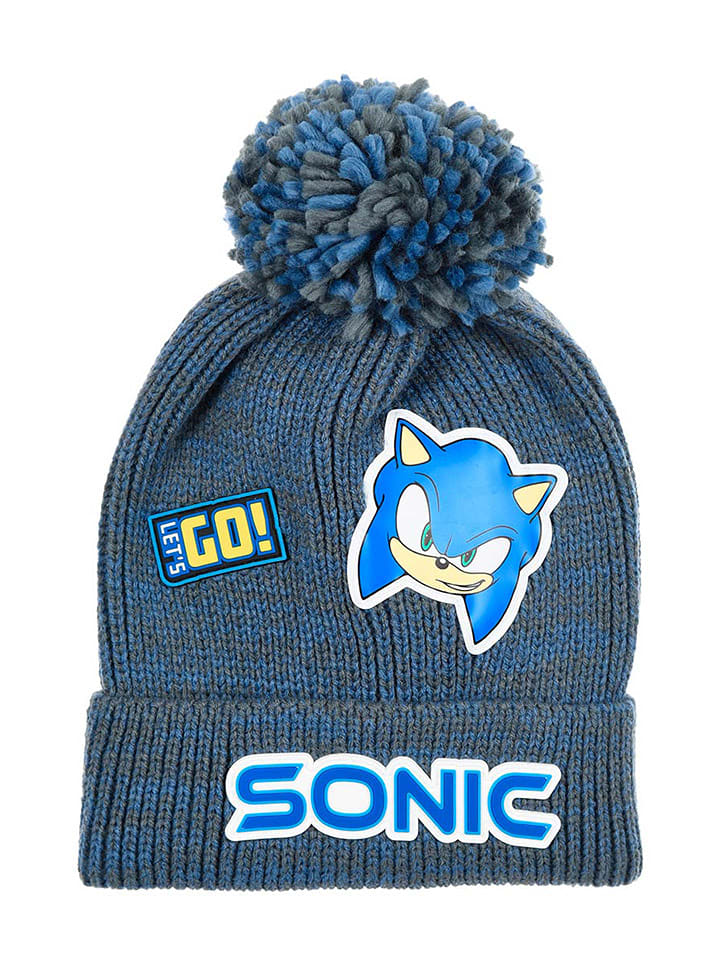 Sonic Czapka "Sonic" w kolorze niebieskim rozmiar: 54 cm