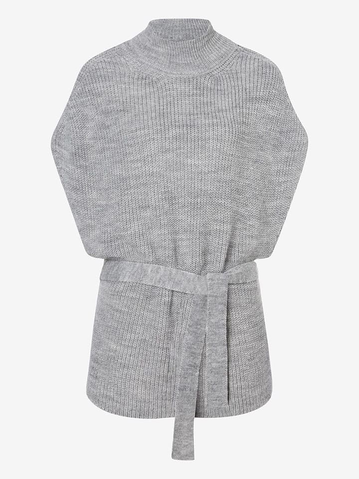 More & More Bezrękawnik w kolorze jasnoszarym rozmiar: 42