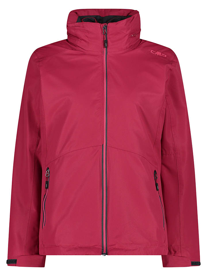 CMP Kurtka funkcyjna 3w1 w kolorze czerwonym rozmiar: 36