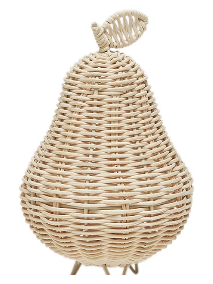 OYOY mini Lampa stołowa LED "Pear" w kolorze beżowym - 18 x Ø 12 cm rozmiar: onesize