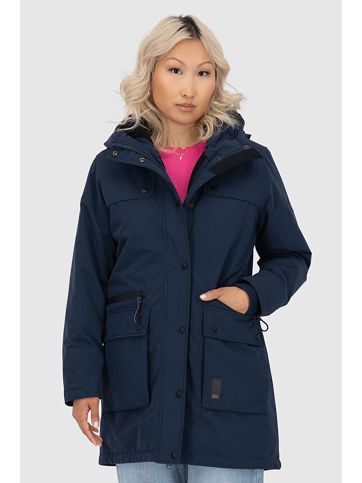 alife and kickin Parka "CharlottAK" w kolorze granatowym rozmiar: L