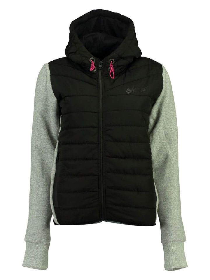 Canadian Peak Kurtka przejściowa "Giordanea" w kolorze czarno-szarym rozmiar: 140