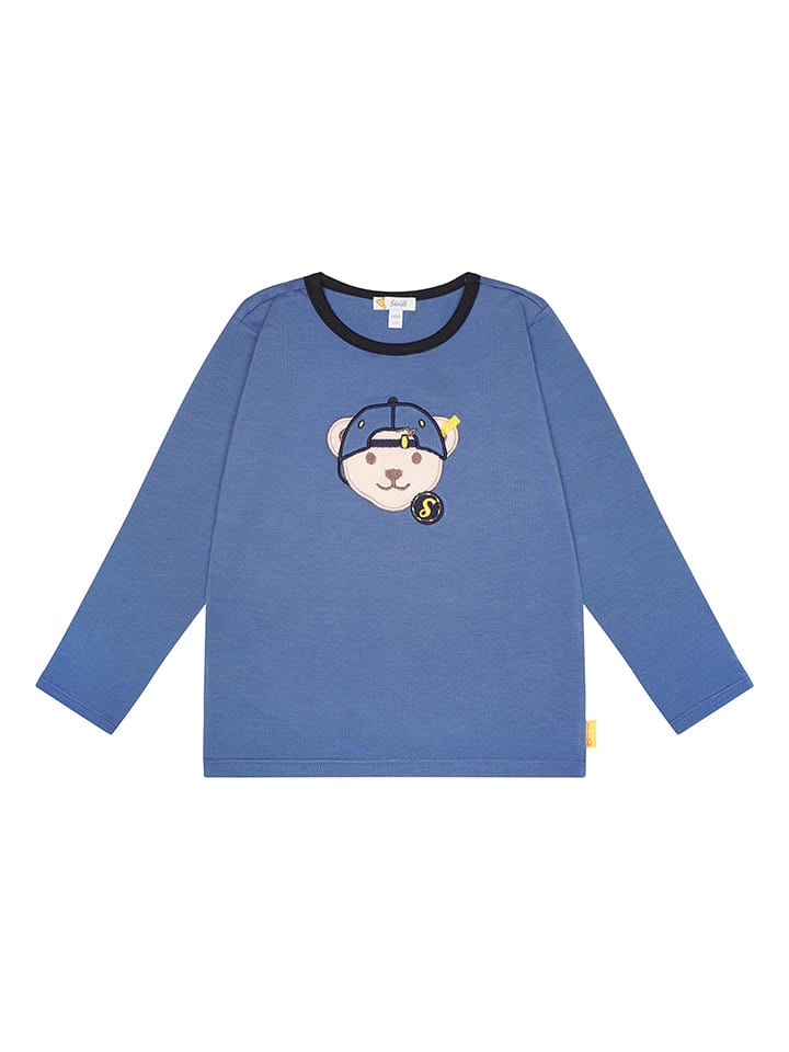 Steiff Koszulka w kolorze niebieskim rozmiar: 92