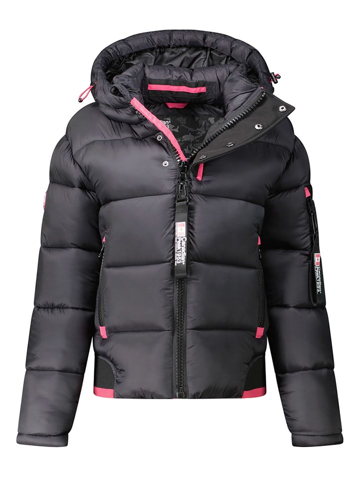 Canadian Peak Kurtka zimowa "Calixeak" w kolorze czarnym rozmiar: XL