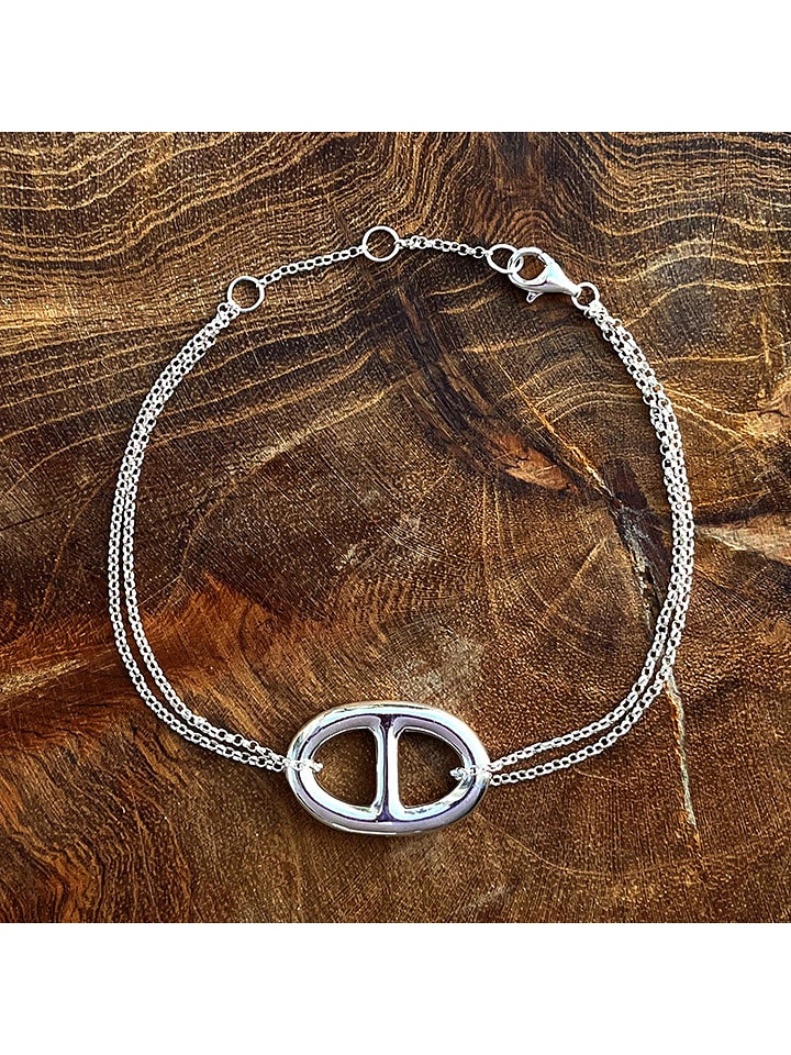 Eclat d'Argent Srebrna bransoletka z elementem ozdobnym rozmiar: onesize