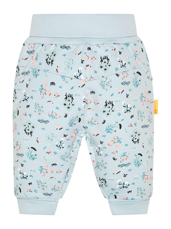 Steiff Spodnie dresowe w kolorze błękitnym rozmiar: 86