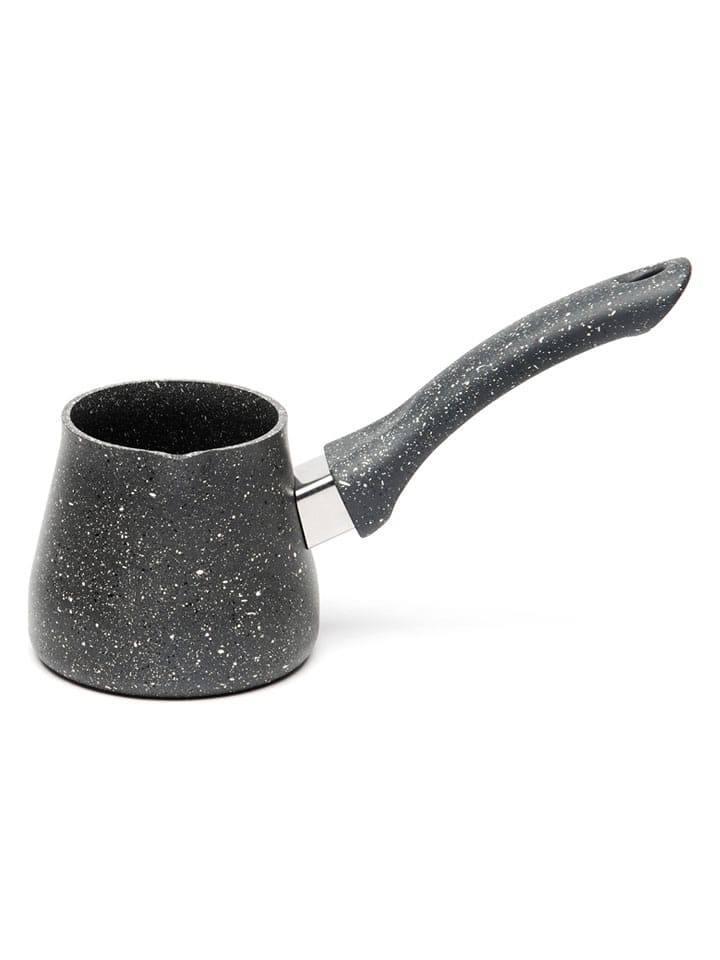 Trendy Kitchen by EXCÉLSA Garnek "Briki" w kolorze szarym na mleko - 250 ml rozmiar: onesize