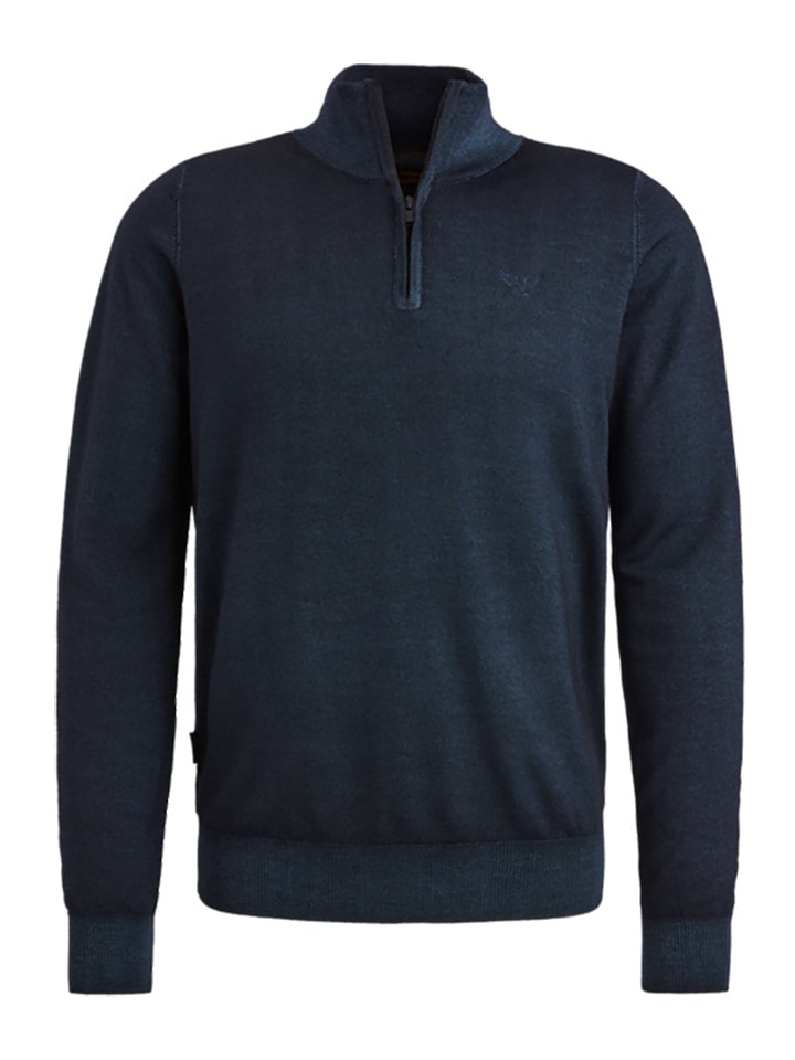 PME Legend Wełniany sweter w kolorze granatowym rozmiar: XL