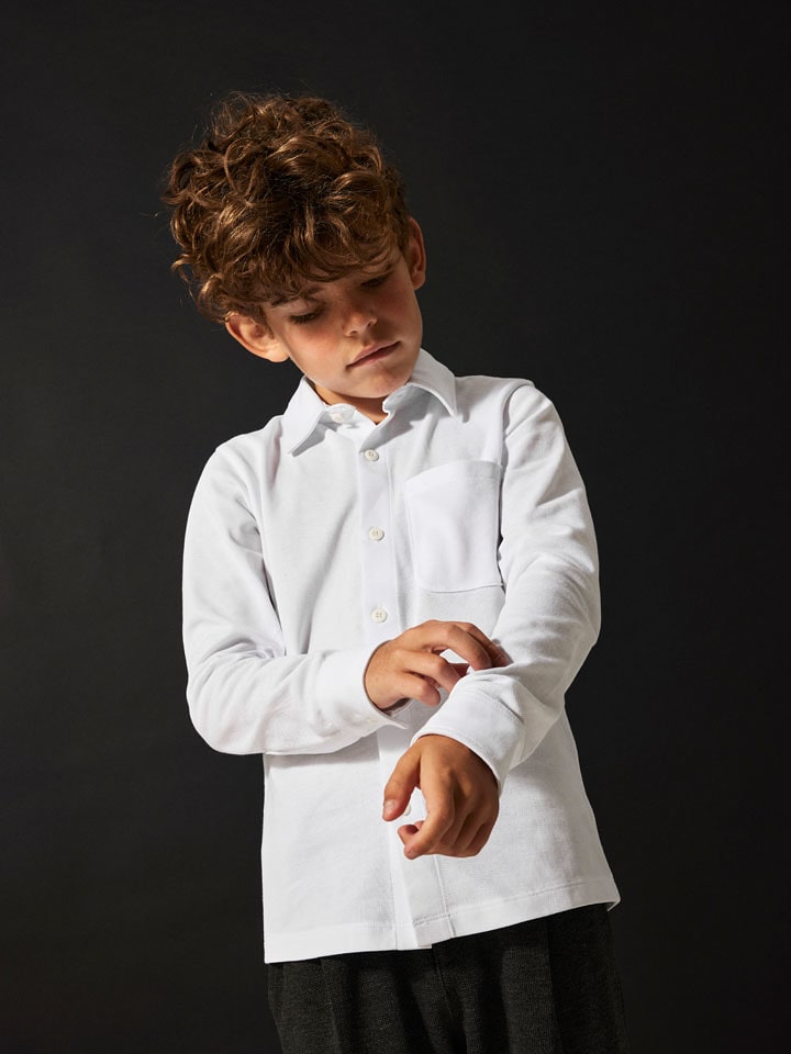 name it Koszula "Ron" w kolorze białym rozmiar: 146/152