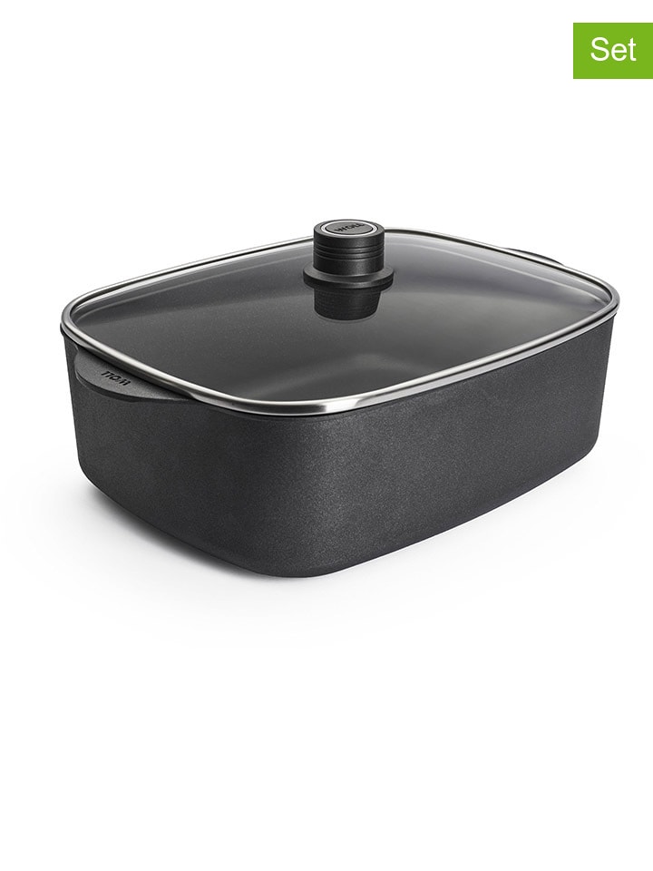 Woll 2-częściowy zestaw w kolorze czarnym - 26 x 31 cm rozmiar: onesize