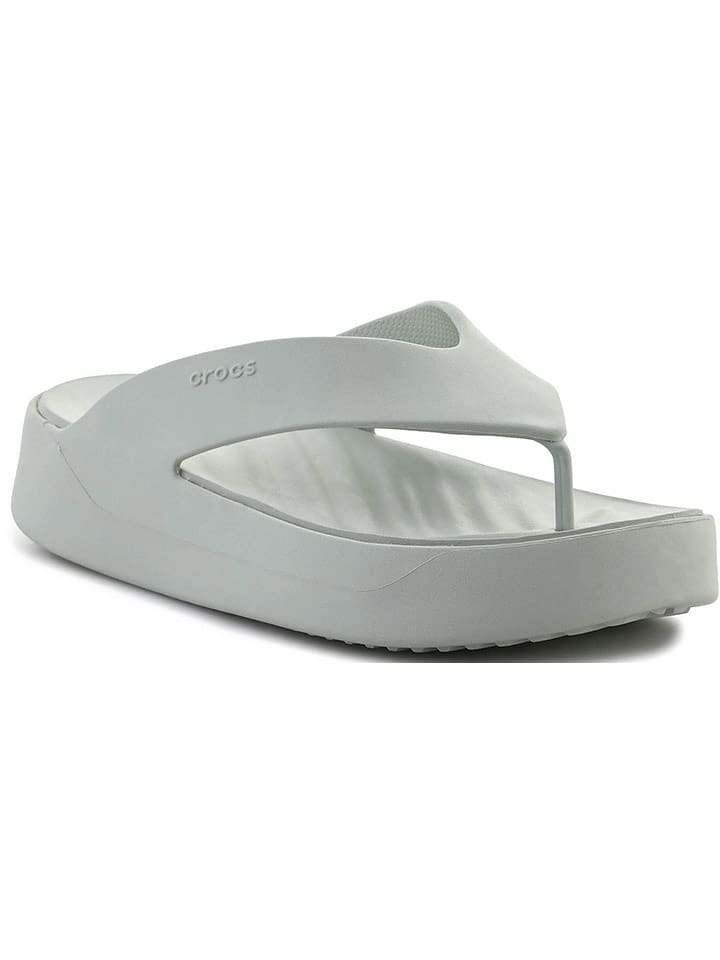 Crocs Japonki "Getaway" w kolorze zielonym rozmiar: 42/43