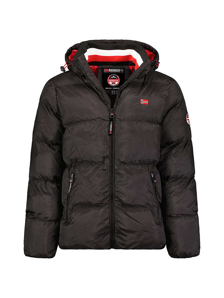 Geographical Norway Kurtka pikowana "Ancelo" w kolorze czarnym rozmiar: 152