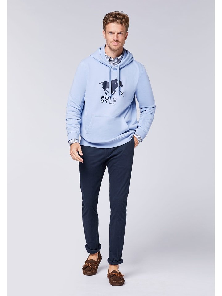 Polo Sylt Bluza w kolorze błękitnym rozmiar: XL