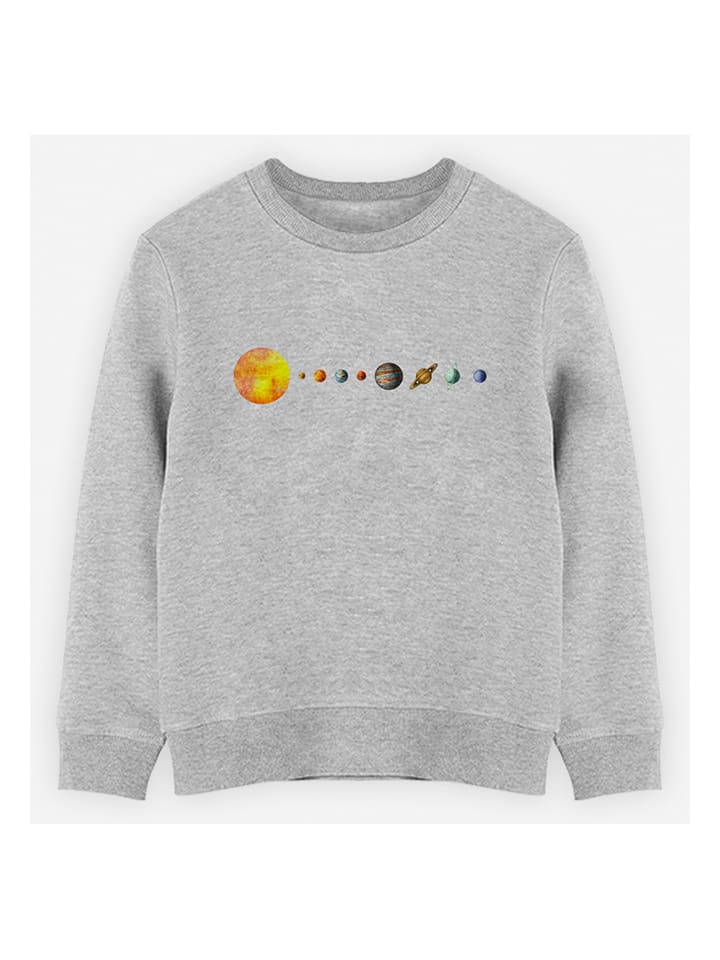 WOOOP Bluza "Solar System" w kolorze szarym rozmiar: 140