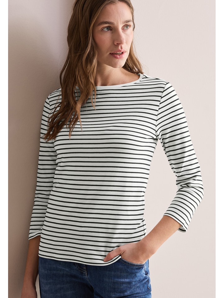 Cecil Koszulka w kolorze kremowym rozmiar: L