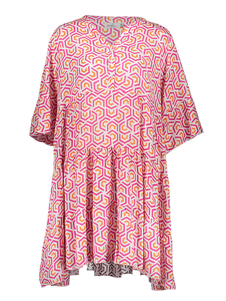 Zwillingsherz Sukienka "Ingrid" w kolorze różowym rozmiar: onesize