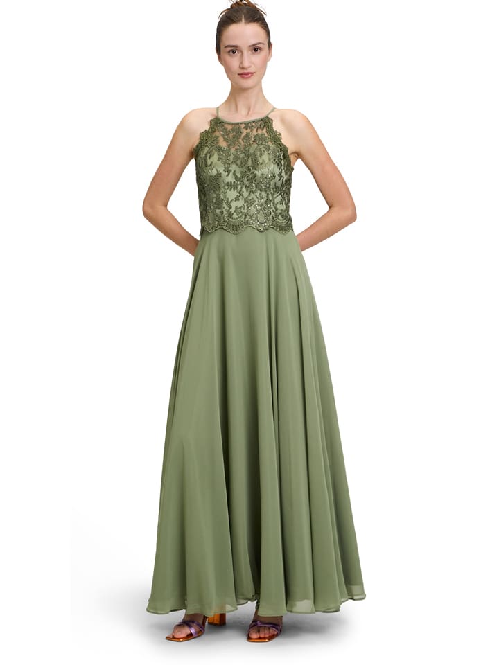 Vera Mont Sukienka w kolorze khaki rozmiar: 40