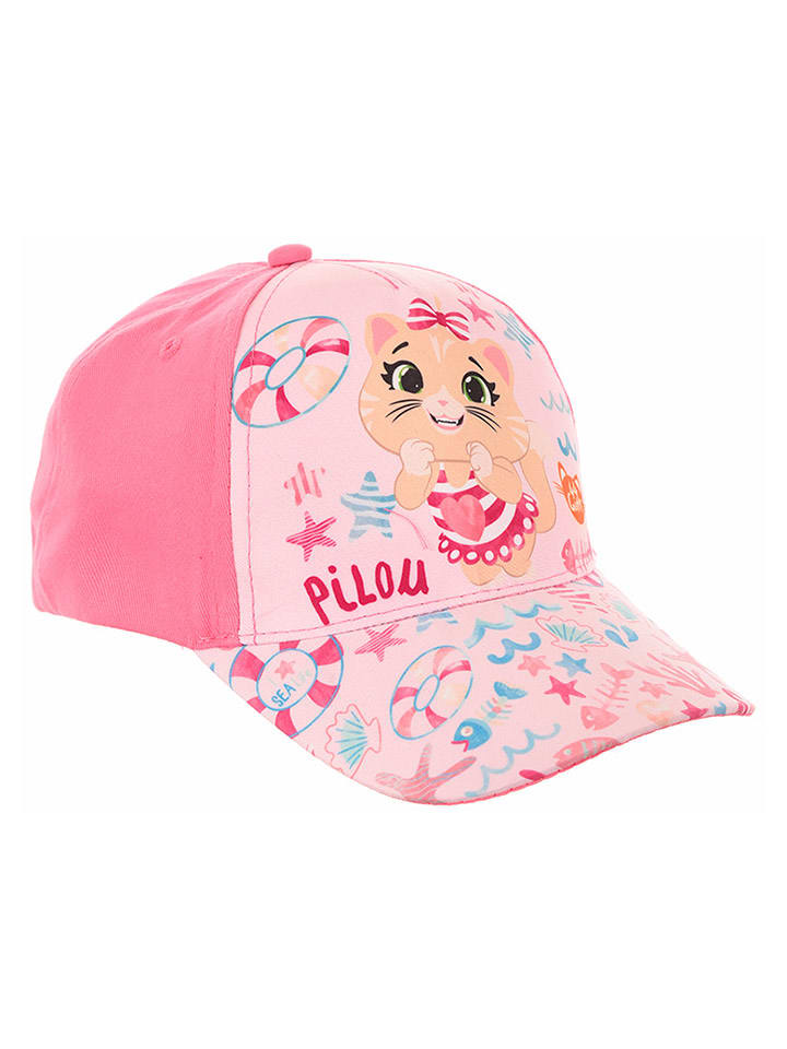 44 Cats Czapka "44 Koty" w kolorze jasnoróżowym rozmiar: 54 cm