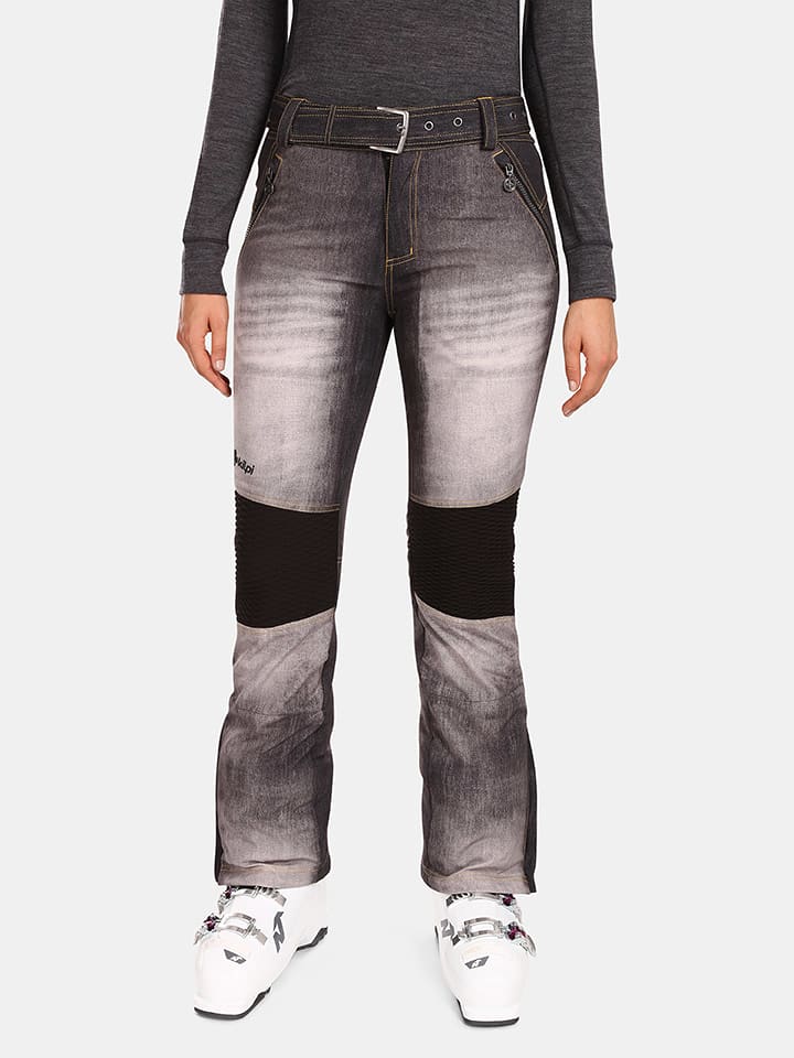 Kilpi Spodnie narciarskie "Jeanso" w kolorze antracytowym rozmiar: 34