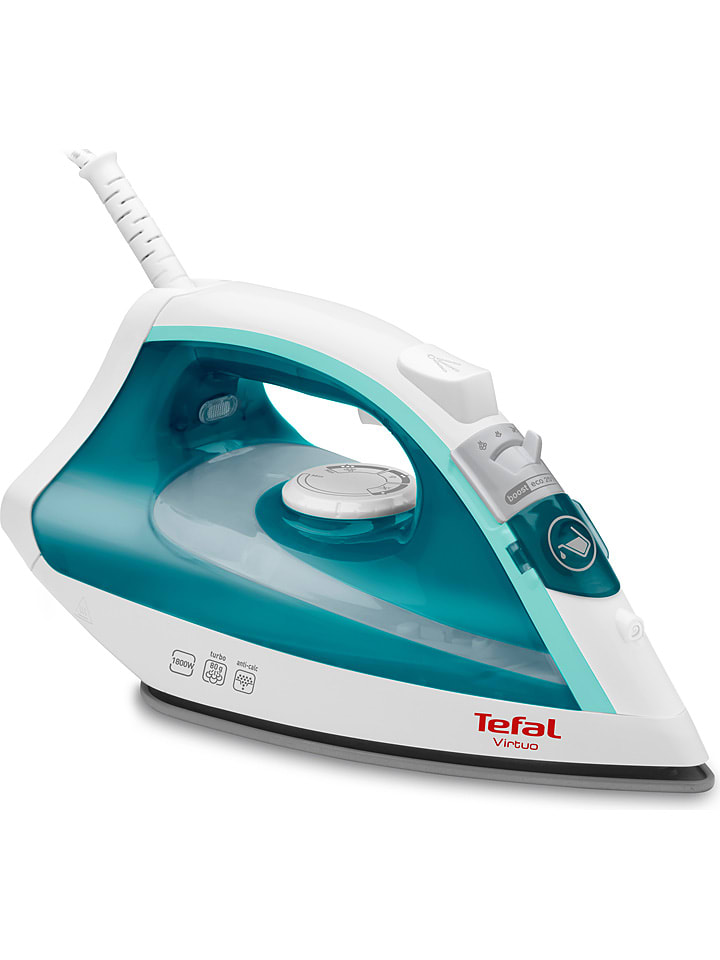 Tefal Żelazko parowe "Virtuo" w kolorze turkusowo-białym rozmiar: onesize