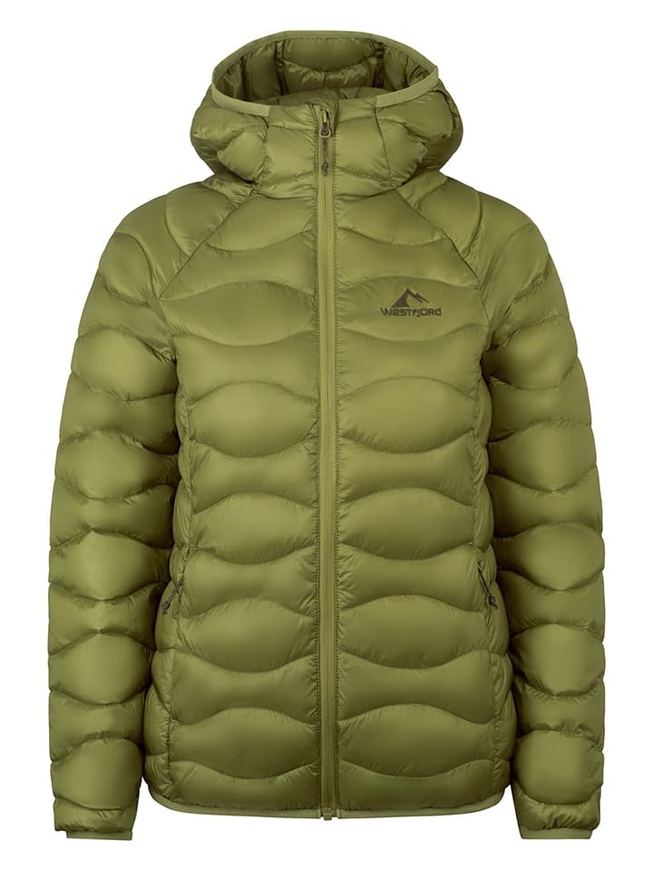 Westfjord Kurtka pikowana "Dynjandi" w kolorze khaki rozmiar: XL