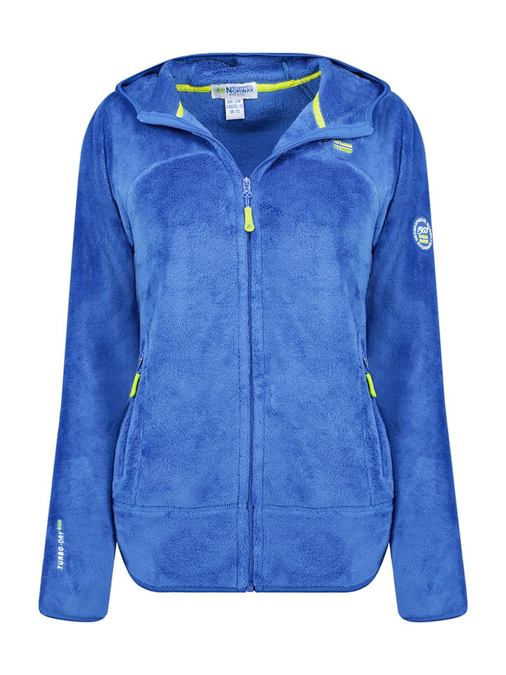 Geographical Norway Kurtka polarowa "Upalood" w kolorze niebieskim rozmiar: XXL