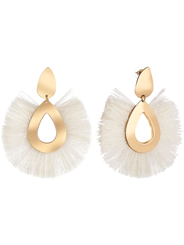 LA CHIQUITA Pozłacane kolczyki rozmiar: onesize