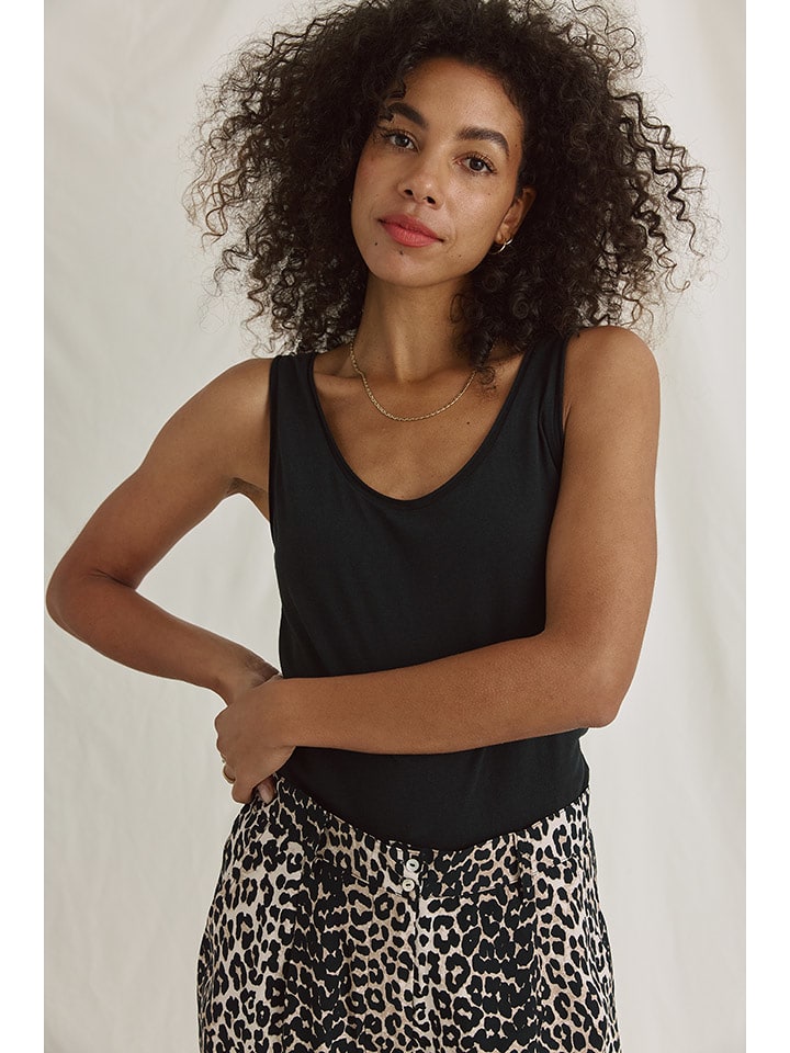 Cotton Candy Top "Nacera" w kolorze czarnym rozmiar: L