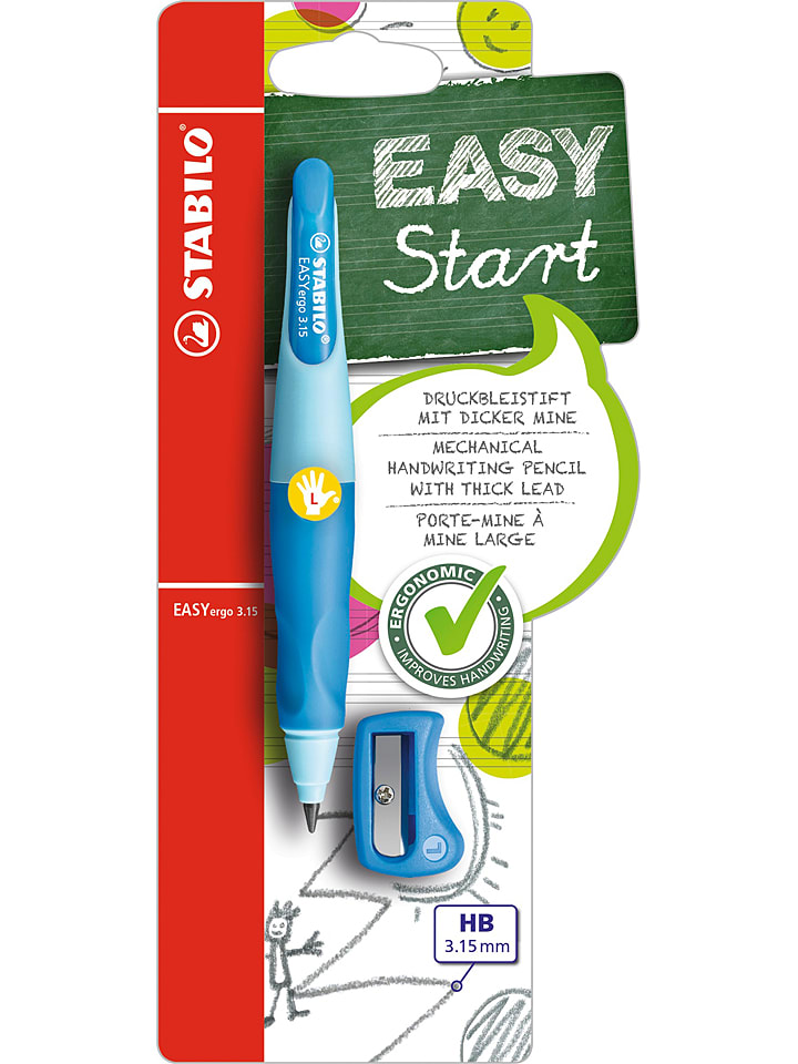 STABILO Ołówek automatyczny "EASYergo" w kolorze niebiesko-błękitnym rozmiar: onesize