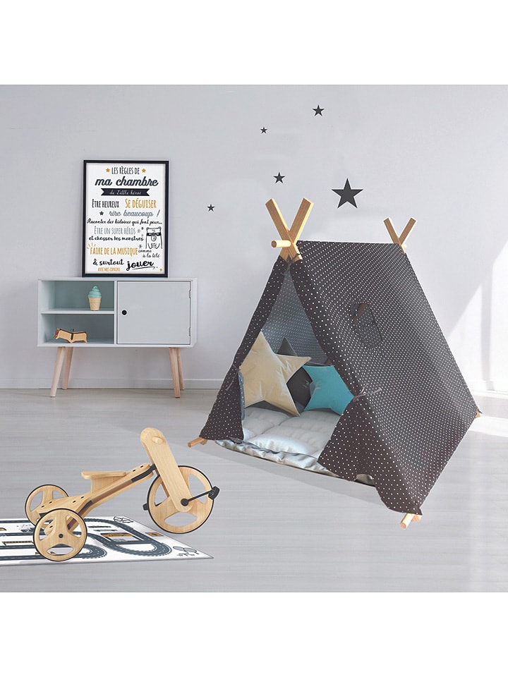 The Home Deco Kids Namiot w kolorze granatowym - 116 x 115 x 105 cm rozmiar: onesize