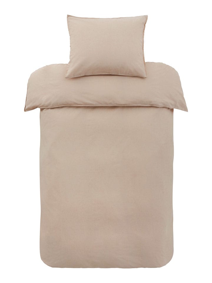 Ellos Home Komplet pościeli "Rania" w kolorze kremowym rozmiar: 150x210 cm