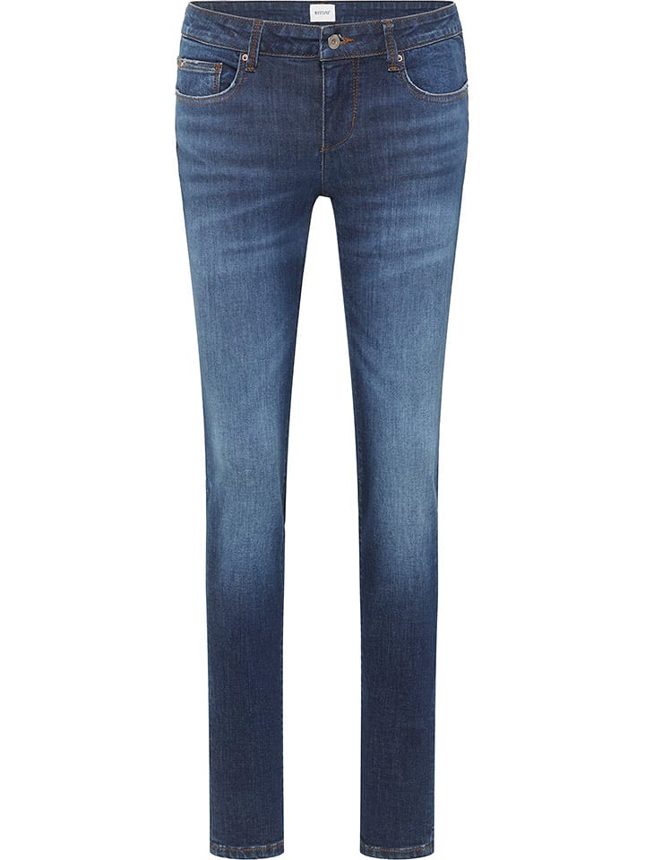 Mustang Dżinsy - Skinny fit - w kolorze granatowym rozmiar: W24/L32