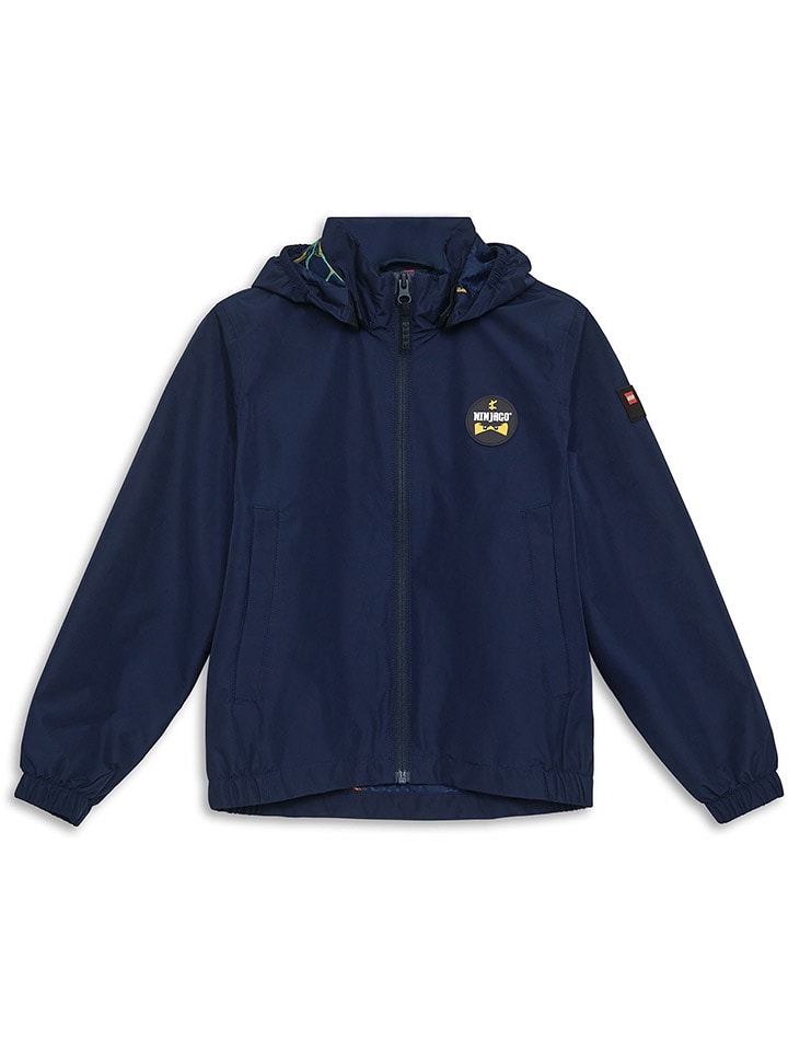 LEGO Kurtka przejściowa "Lwjaz 202" w kolorze granatowym rozmiar: 152