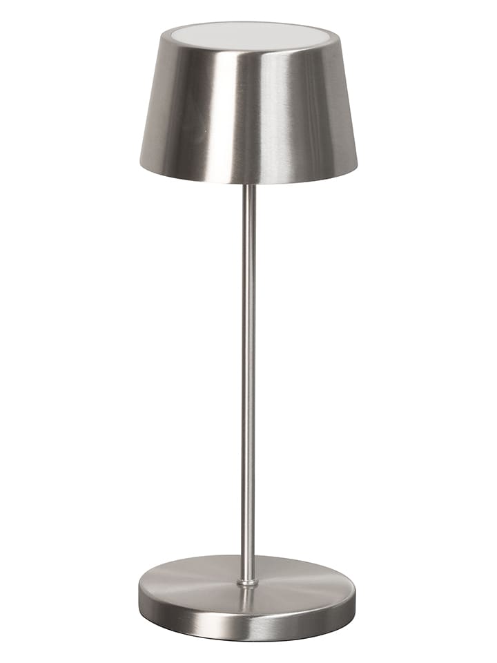 FH Lighting Lampa stołowa LED "Asena" w kolorze srebrnym - wys. 30 x Ø 11 cm rozmiar: onesize