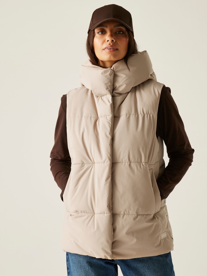 Regatta Kamizelka pikowana "Kelse" w kolorze beżowym rozmiar: 44