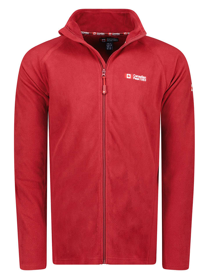 Canadian Peak Kurtka polarowa "Tugeak" w kolorze bordowym rozmiar: 3XL