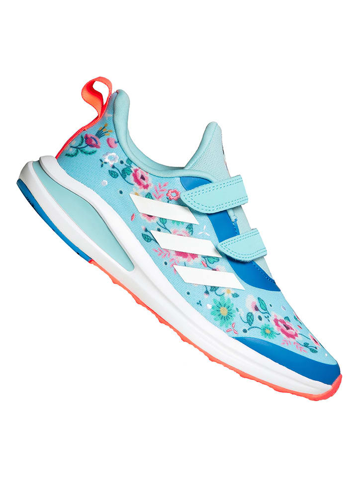 adidas Buty "Fortarun" w kolorze błękitnym ze wzorem do biegania rozmiar: 28
