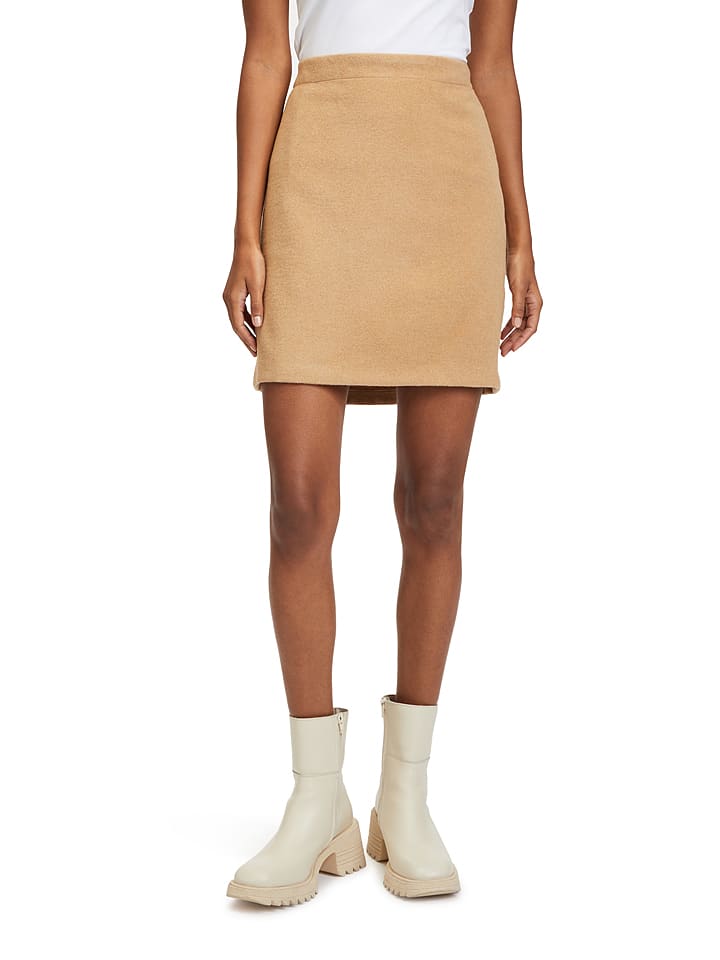 CARTOON Spódnica w kolorze beżowym rozmiar: 44