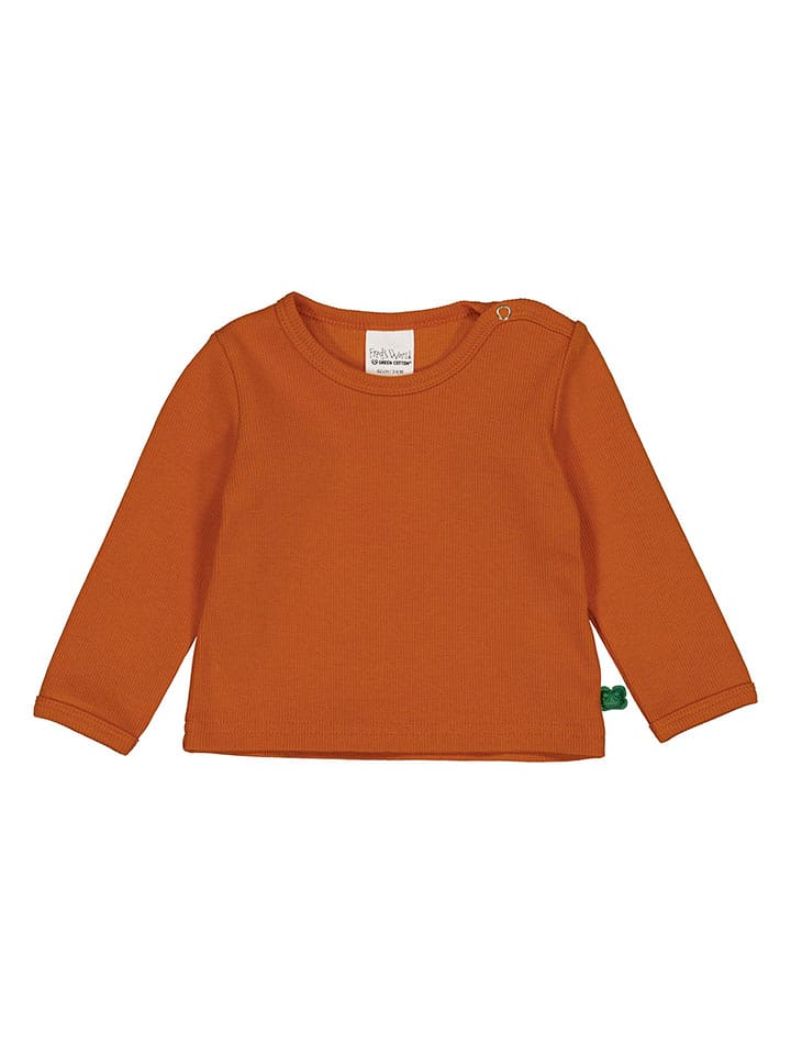 Fred´s World by GREEN COTTON Koszulka "Alfa" w kolorze pomarańczowym rozmiar: 80